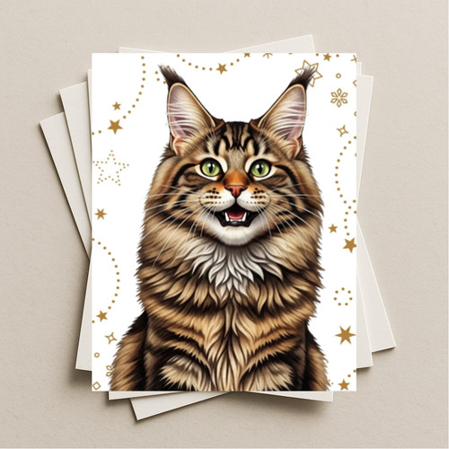 Maine coon cat blank - coon,